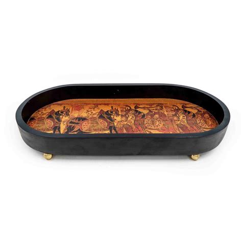 Buy Tray | Dharohar Oval Tray | Shop at The Purple Turtles — The Purple ...