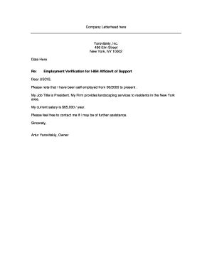 18 Printable income verification letter for self employed Forms and ...