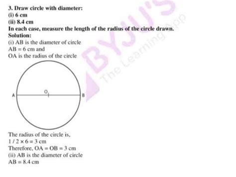 send me questions of circle class 6 - Brainly.in