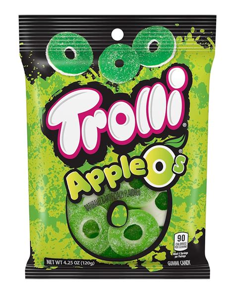 Trolli Apple O's Gummy Rings Candy, 4.25 | Ubuy India