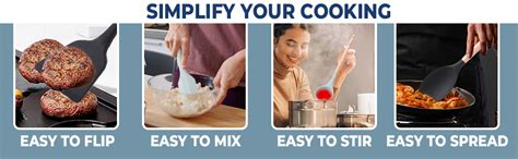 Buy The Better Home Silicon Spatula Set for Non Stick Pans | Heat ...