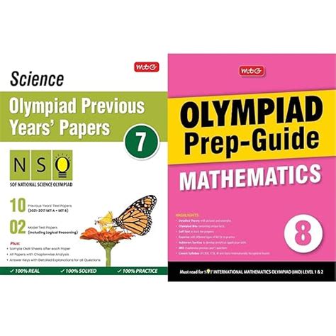 Buy MTG Science (NSO) Olympiad Previous Years Papers with Mock Test ...