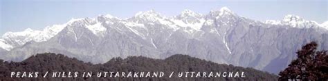 MUSSOORIE TOURISM : IMPORTANT PEAKS IN UTTARAKHAND | PEAKS IN ...