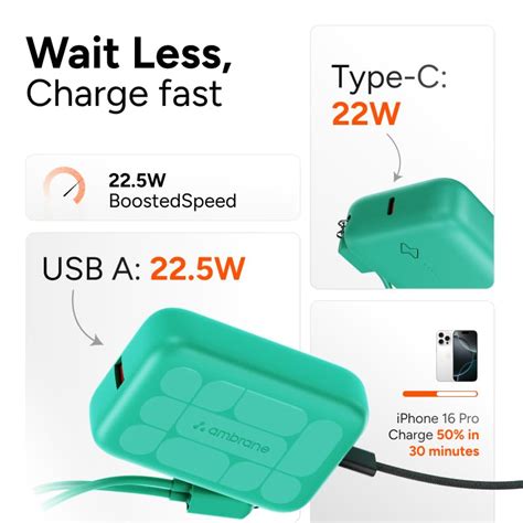 Open Box Wale - Ambrane Mini Size 10000mAh Powerbank, Very Small Size ...