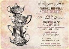 Vintage Tea Wedding Invitations by Vintage Tea Bridal Shower Invitation Vintage Diy Vintage Tea Wedding Invitations
