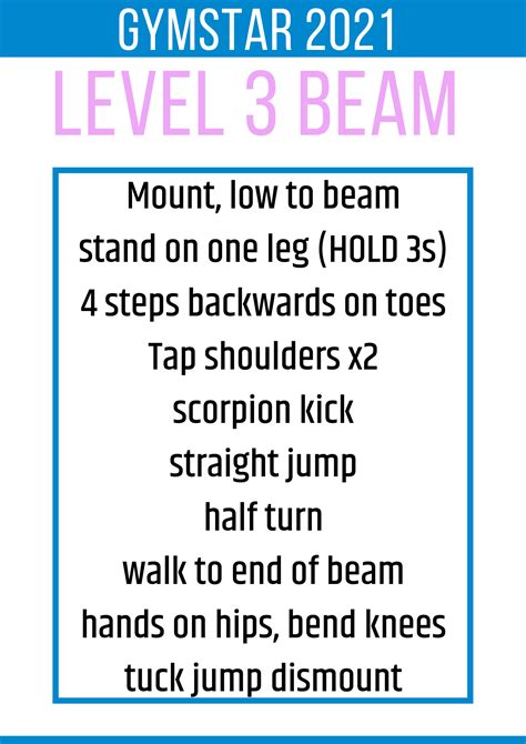 Level 3 Usa Gymnastics Beam Routine - The Best Picture Of Beam