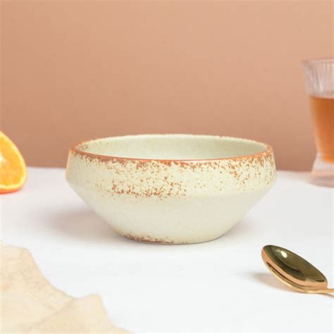 Earthy Stoneware Round Soup Bowl 350 ml Online - Premium Soup Bowl ...