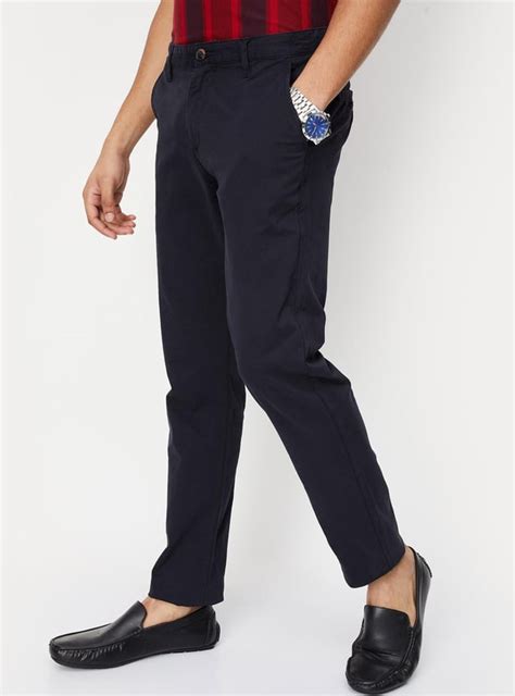 Buy Men Solid Slim Fit Chinos Online at just Rs. 899.0 - 1000012571718 ...