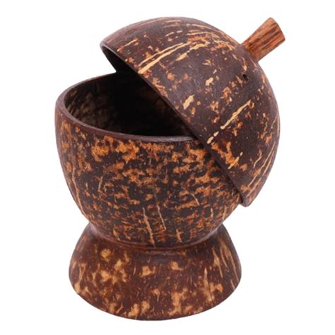 Eco-Friendly Coconut Shell Puttu Maker, Steam cake maker (Brown, 13 cm ...