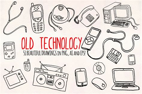 Old Technology Drawing List 的图像结果