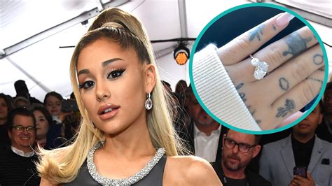 Ariana Grande Engagement Ring 2022