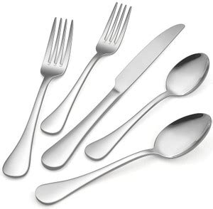 VELINEX Mirror Polished Flatware Set, Knife, Fork and Spoon Set(Pack of ...