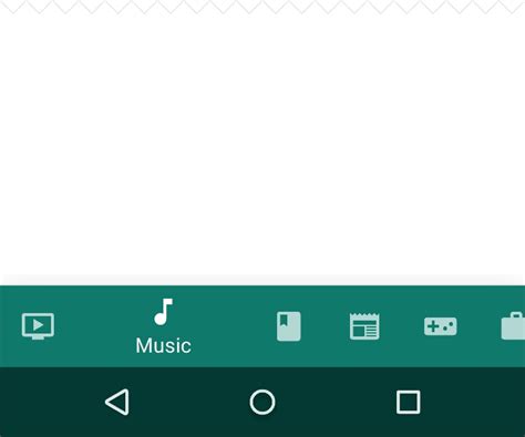 Add Bottom Navigation in Android Studio 的图像结果