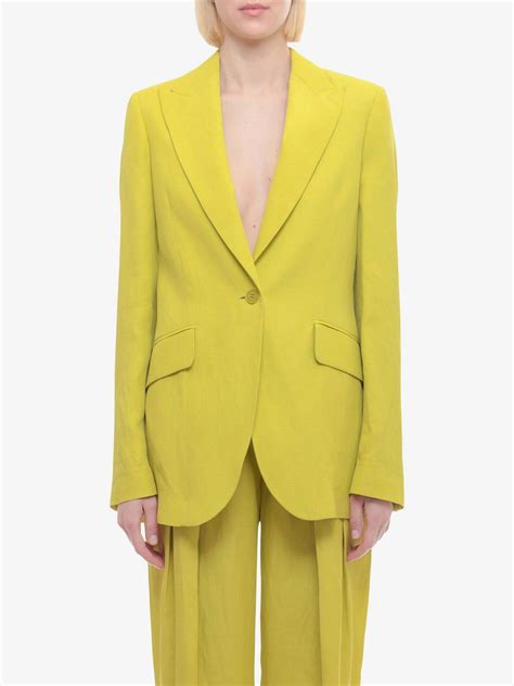 Stella Mccartney Blazer Green Womens Stella McCartney