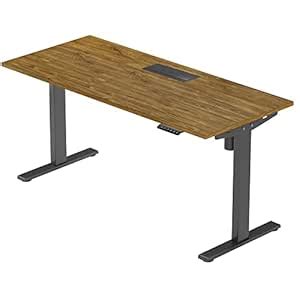 Progressive Desk Adjustable Standing Desk 60 x 30 inch. Height Stand up ...