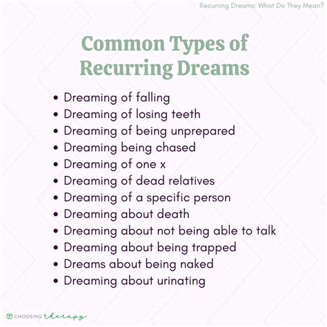 Types of dreams and their meanings - Horoscopeaz.com