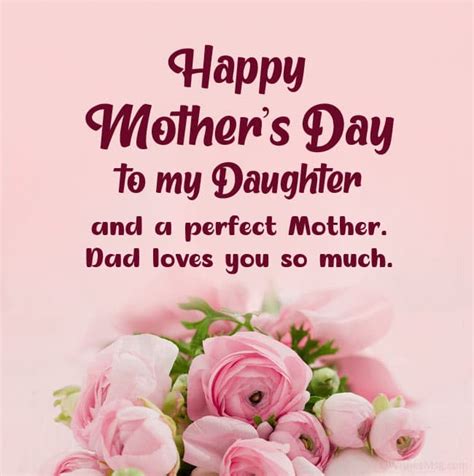 Happy Mother's Day Wishes for Your Daughter - WishesMsg