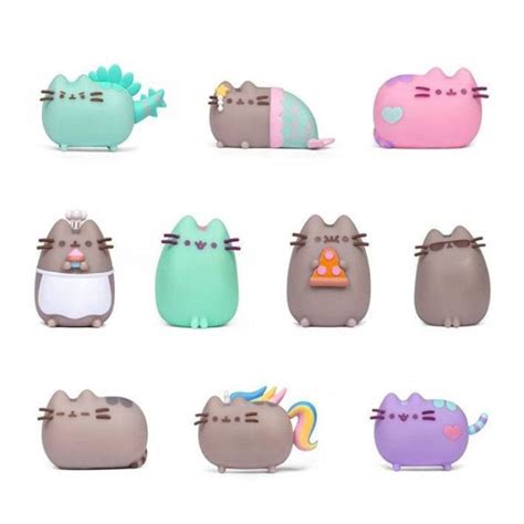 Pusheen The Cat: Кутийка с Chibi Фигурка - Късметче
