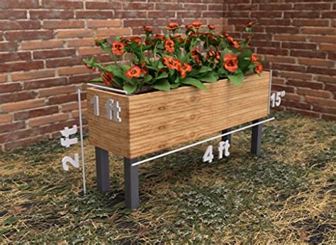Build Your Own Rustic Garden Planters: Four Foot by One Foot Planter ...