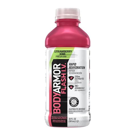 BodyArmor Flash I.V. Strawberry Kiwi - 20oz Bottle | Cloverkey Hospital ...