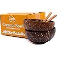 Buy Thenga Coconut Shell Bowl + Spoon Set | 500 ML Eco-Friendly ...