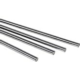 INVENTO 2pcs EN31 Rustproof Steel Smooth Rod 10mm OD 600mm (0.6 mtr ...