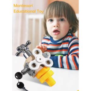 MontyMaestro -7-in-1 Wooden Busy Cube for Kids| Activity Toy ...