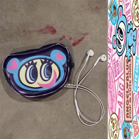 ANGEL BLUE Japanese Brand Angel Blue Pouch! In... | Depop