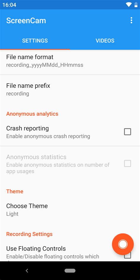 ScreenCam permette di registrare lo schermo dello smartphone anche con ...
