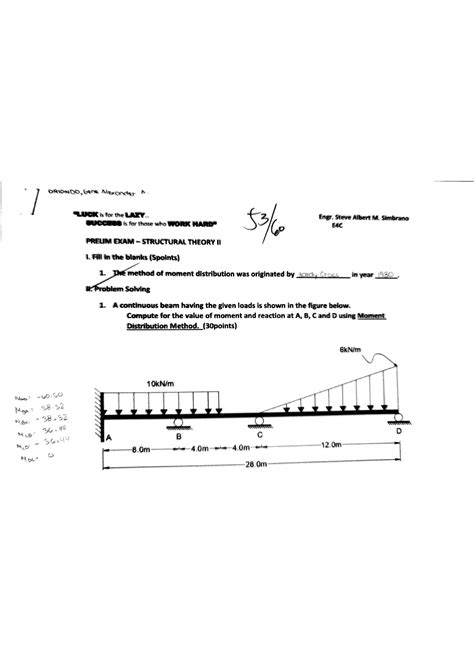 Image result for Analysis of Structures Using Moment Distribution Method