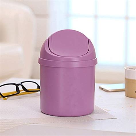 Simple Solid little mini desktop trash Can Office of health barrels ...