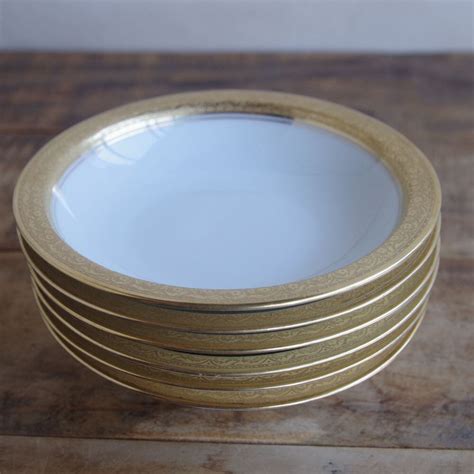 ローゼンタール ゴールド 花柄 デザートボウル ベリーボウル 小鉢 13cm ドイツ製 アンティーク食器 ヴィンテージ 陶器 #241006 ...