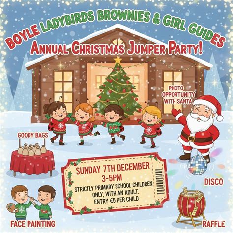 christmas jumper party. , st josephs hall Boyle Co.Roscommon, Sligo, 7 ...