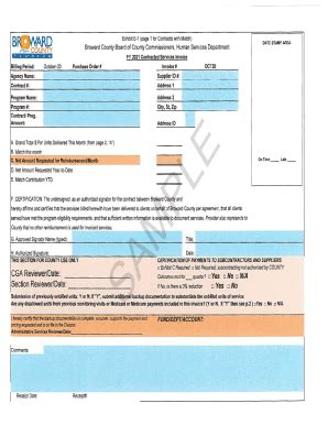 Fillable Online Invoice Template - Unit of Service Match only Fax Email ...