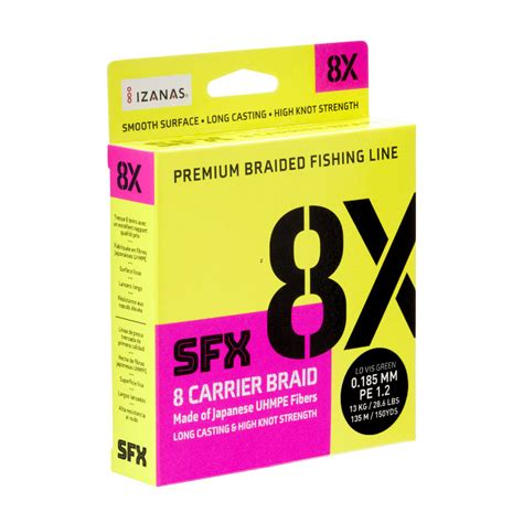 Sufix 8x SFX Carrier Braid-270M – Cabral Outdoors