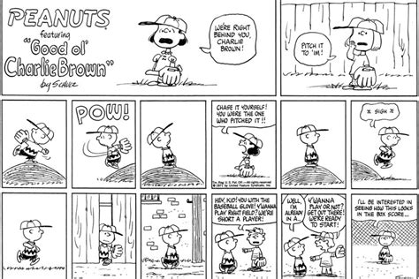 10 Funniest Peanuts Comics About Baseball