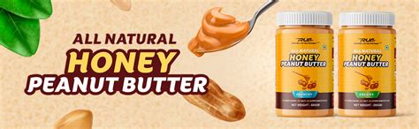 Ripped Up Nutrition Peanut butter (Honey Crunchy) 850Grams, All Natural ...