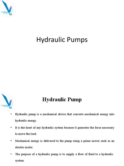 Hydraulic Pump Tutorial 的图像结果