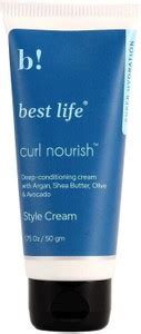 best life Curl Nourish Hydrating Style Cream For Dry, Frizzy, Wavy ...
