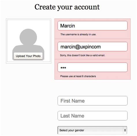 Image result for Form Validation Screen Design