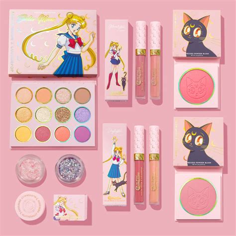 Sailor Moon x Colourpop Full Collection | Shop ColourPop's Glittery ...
