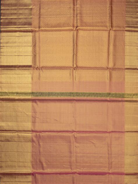Kanjeevaram Kanchi Pattu Matte Finish With Kanchi Border Matte Pink Ba ...