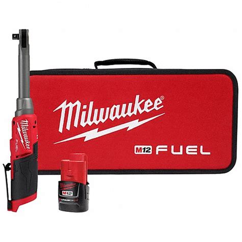 MILWAUKEE, 35 ft-lb Fastening Torque, 35 ft-lb Torque - Max, Ratchet ...
