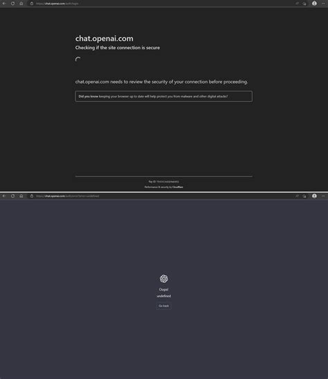Oops, undefined error. Cloudflare security. Chrome/Microsoft Edge - API - OpenAI Developer Community