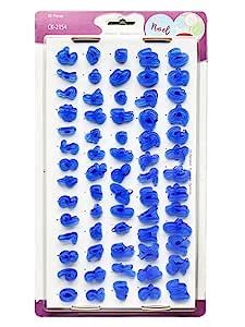 Buy 66 pcs Alphabet Number Cake Stamp Set, Special Characters Numbers ...