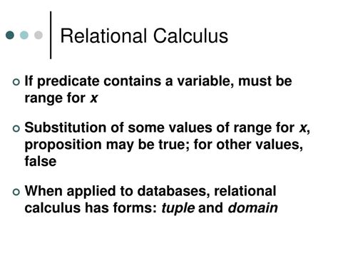 Image result for Relational Calculus Examples