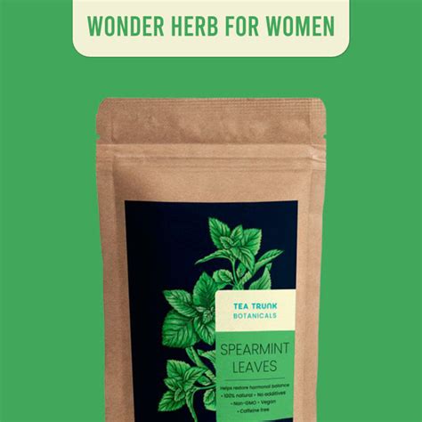 Buy pure Spearmint Leaves online to help with issues related to PCOS ...