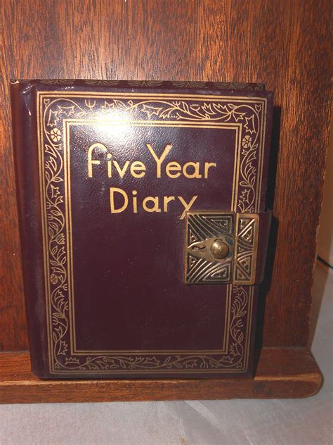 Antique Five Year Diary from eBay | Vintage books, Antiques, Ebay