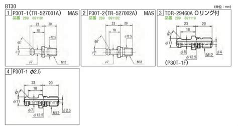 No.128 プルスタッド ボルト P30T-1 日本製 参考図① | プルスタッドボルト屋さん
