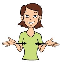 Image result for Small in Sign Language